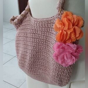 🌺 The SAK dusty rose slouchy purse handbag - Pink